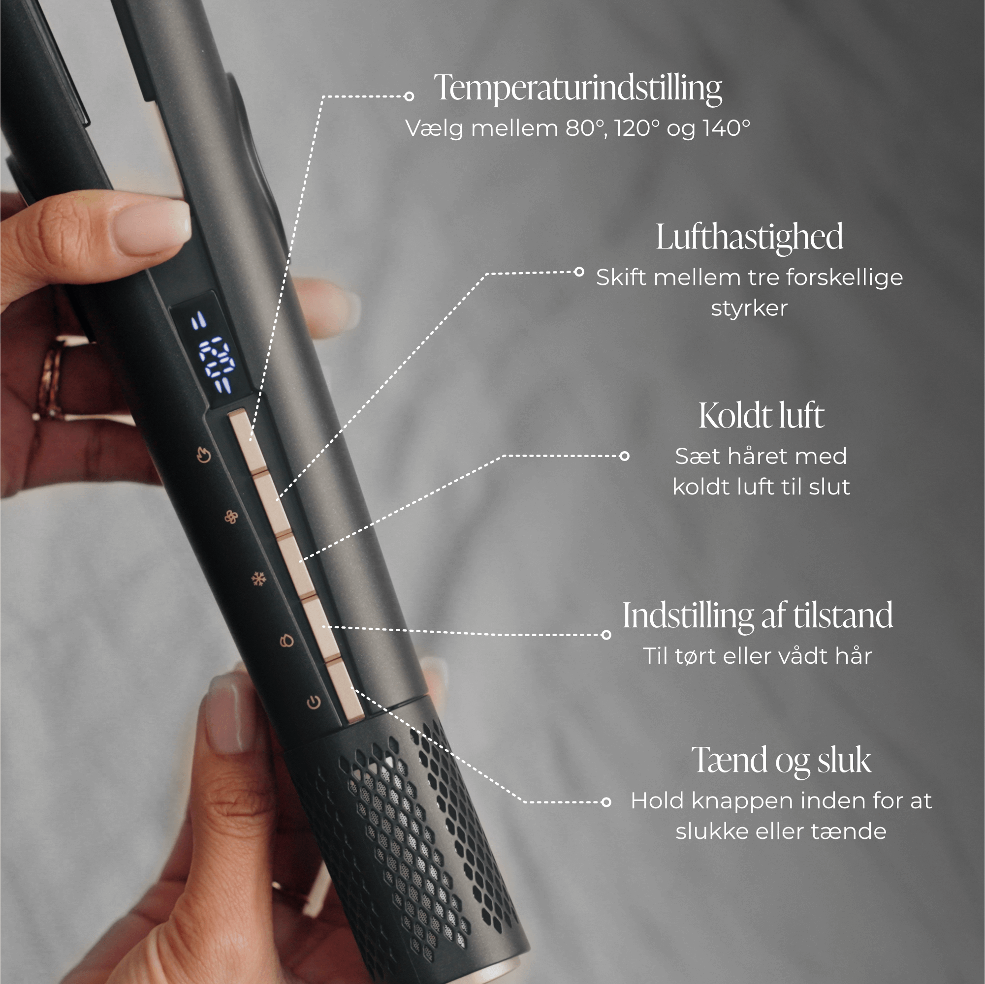 Comforth AeroStraight™ - Luftglattejern