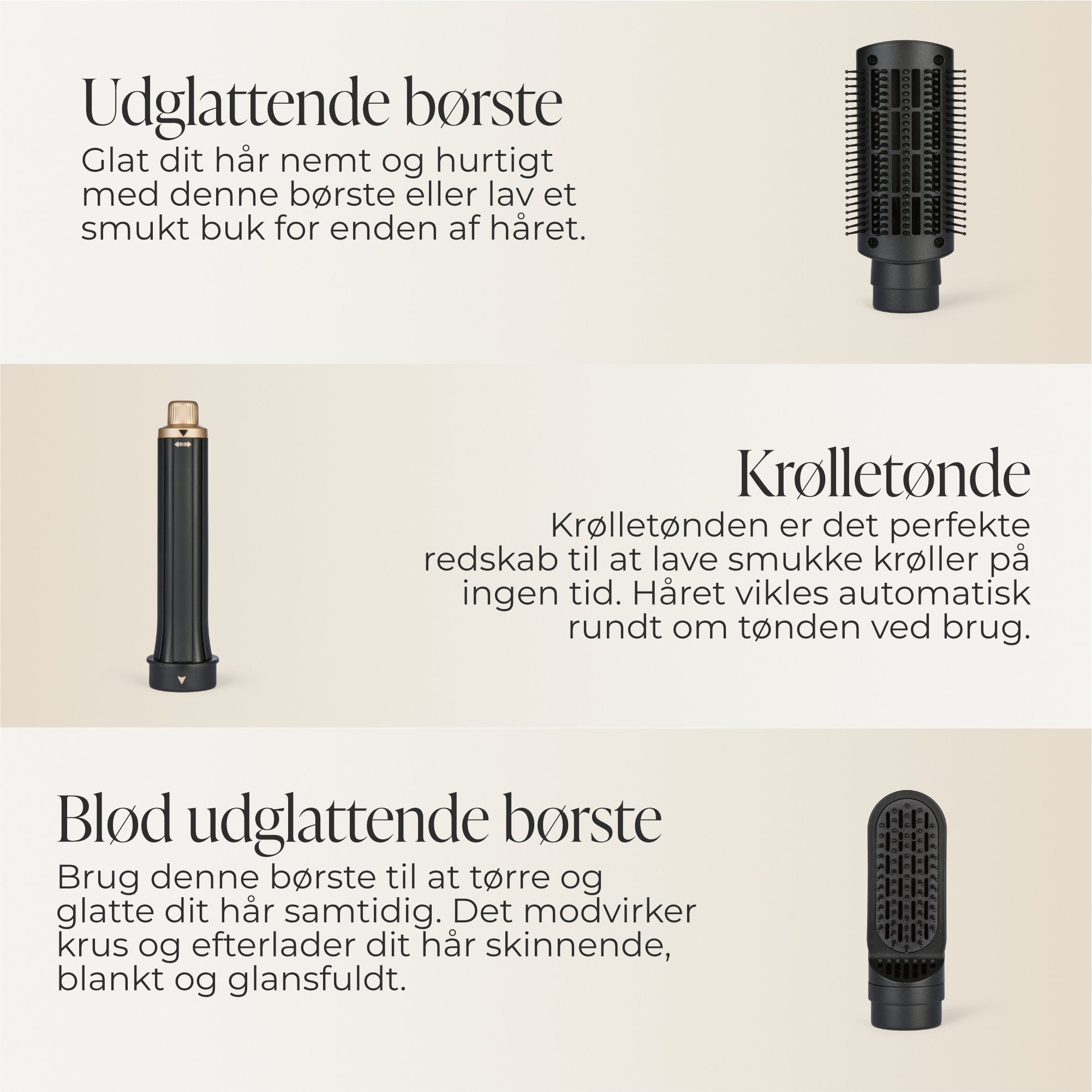 Comforth AeroStyler™ - 6-i-1-Hårtørrer