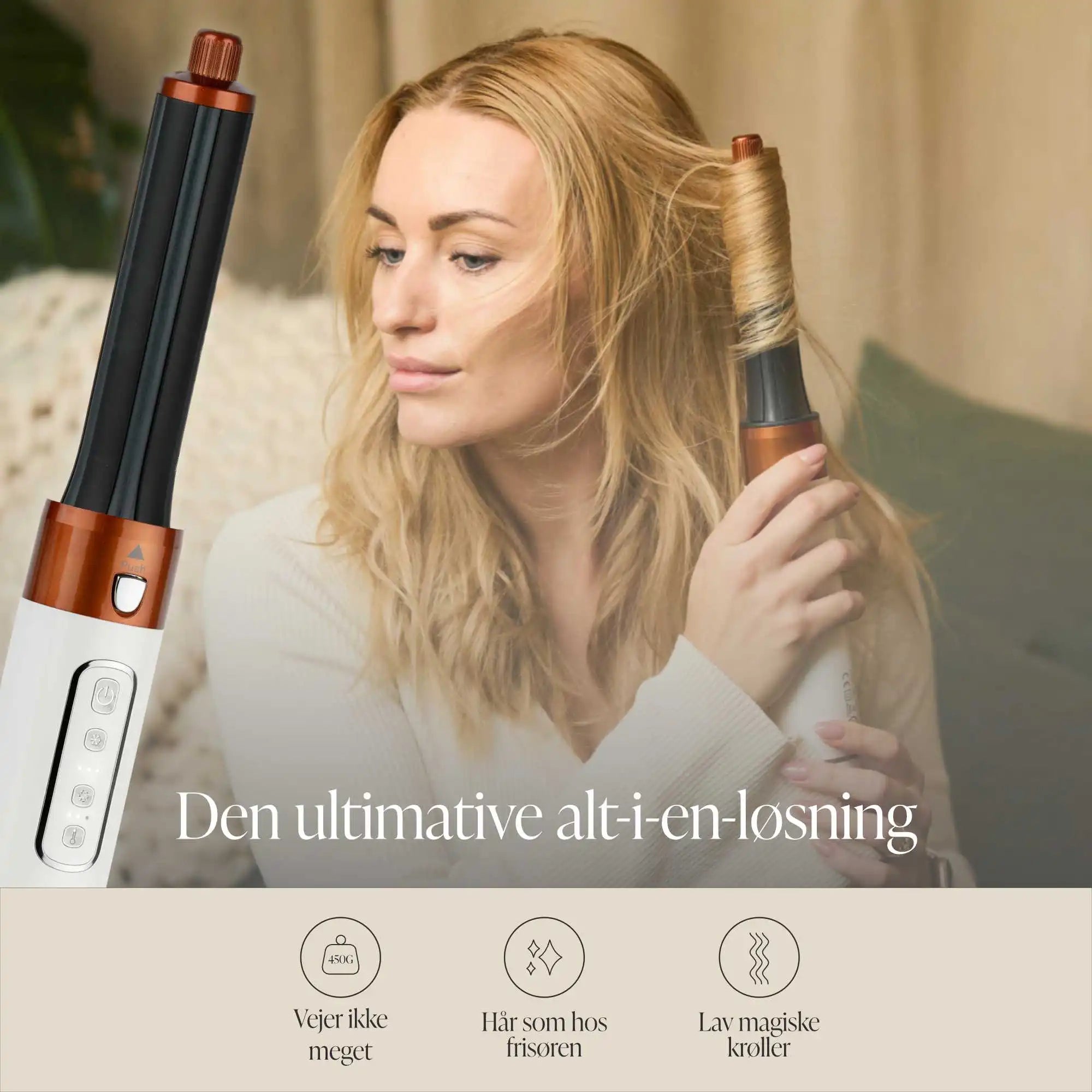 Comforth AirPro™ - 6-i-1 Hårtørrer