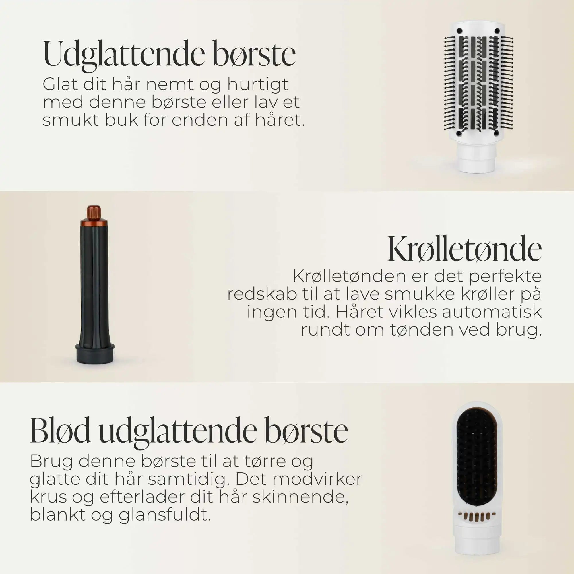 Comforth AirPro™ - 6-i-1 Hårtørrer