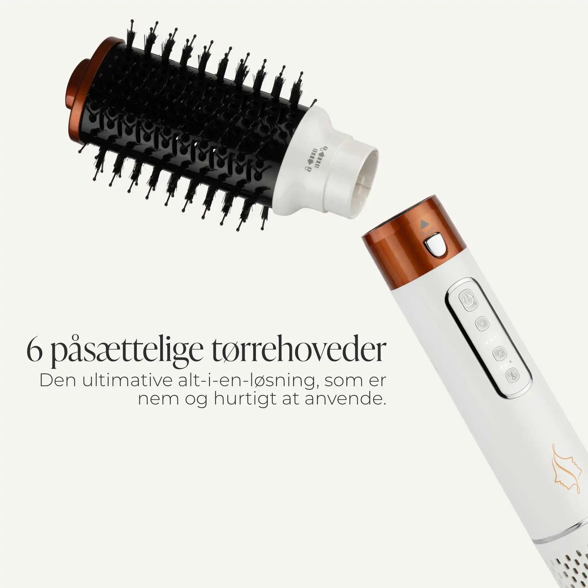 Comforth AirPro™ - 6-i-1 Hårtørrer