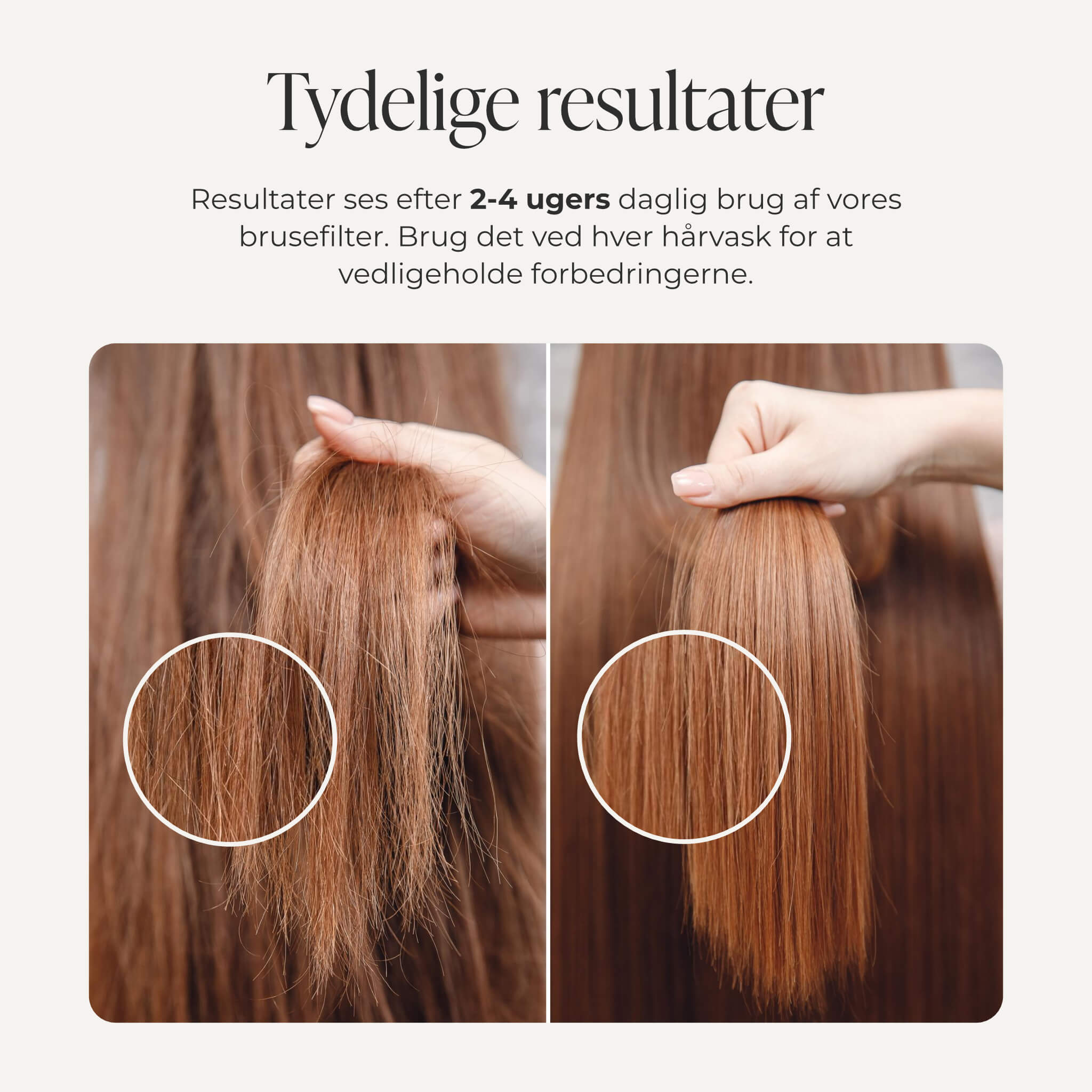 Comforth Brusehoved - Kalkfiltrerende filter