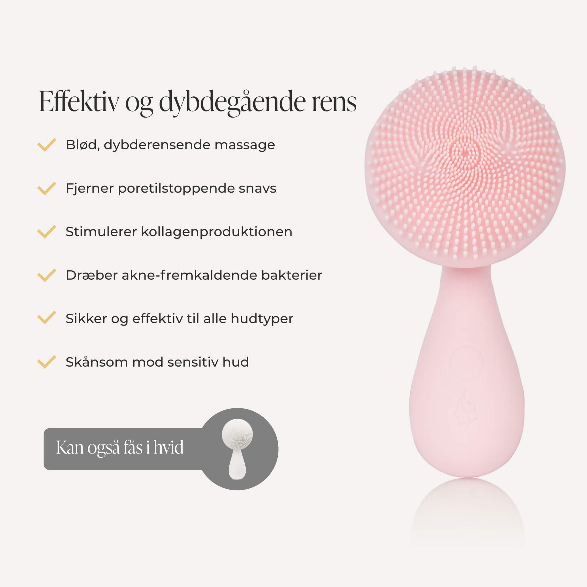 Comforth Cleanser - Ultrasonisk Ansigtsbørste