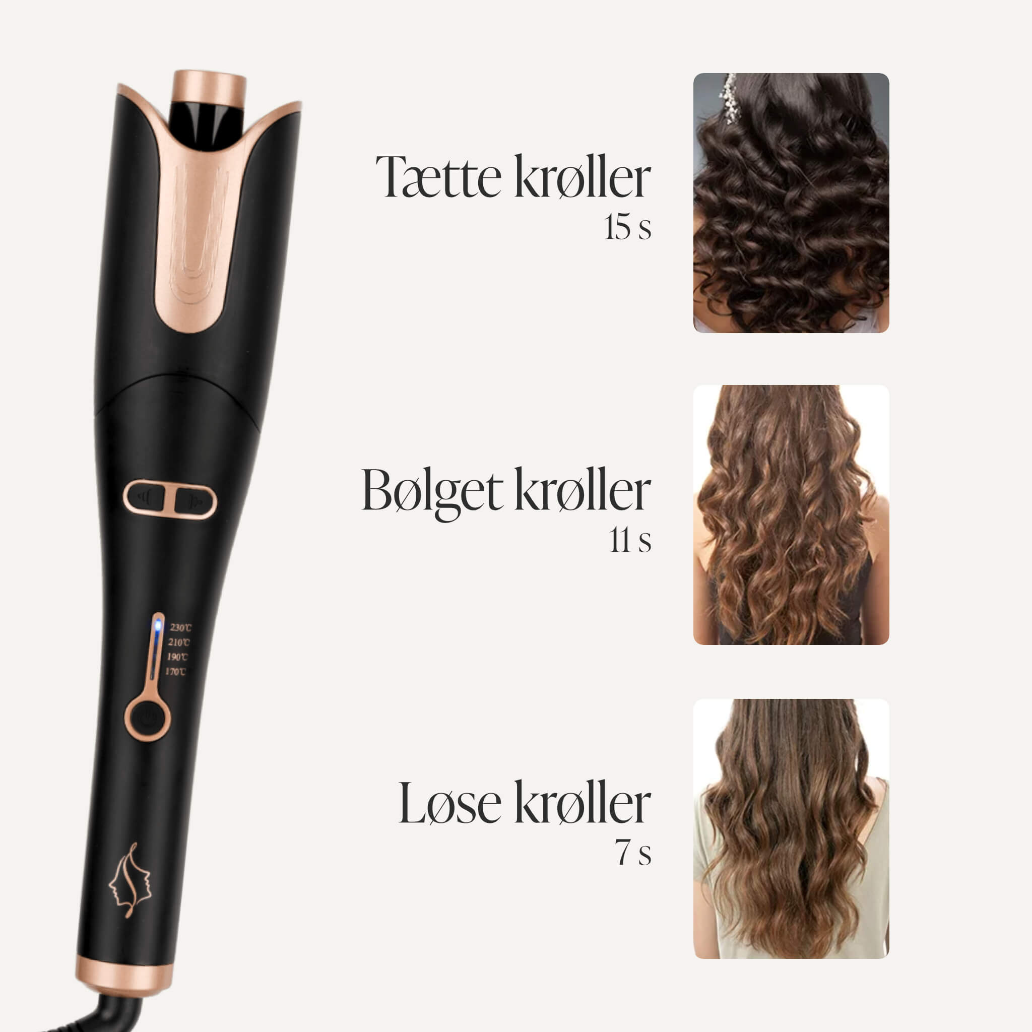 OUTLET: Comforth Curler - Automatisk Krøllejern