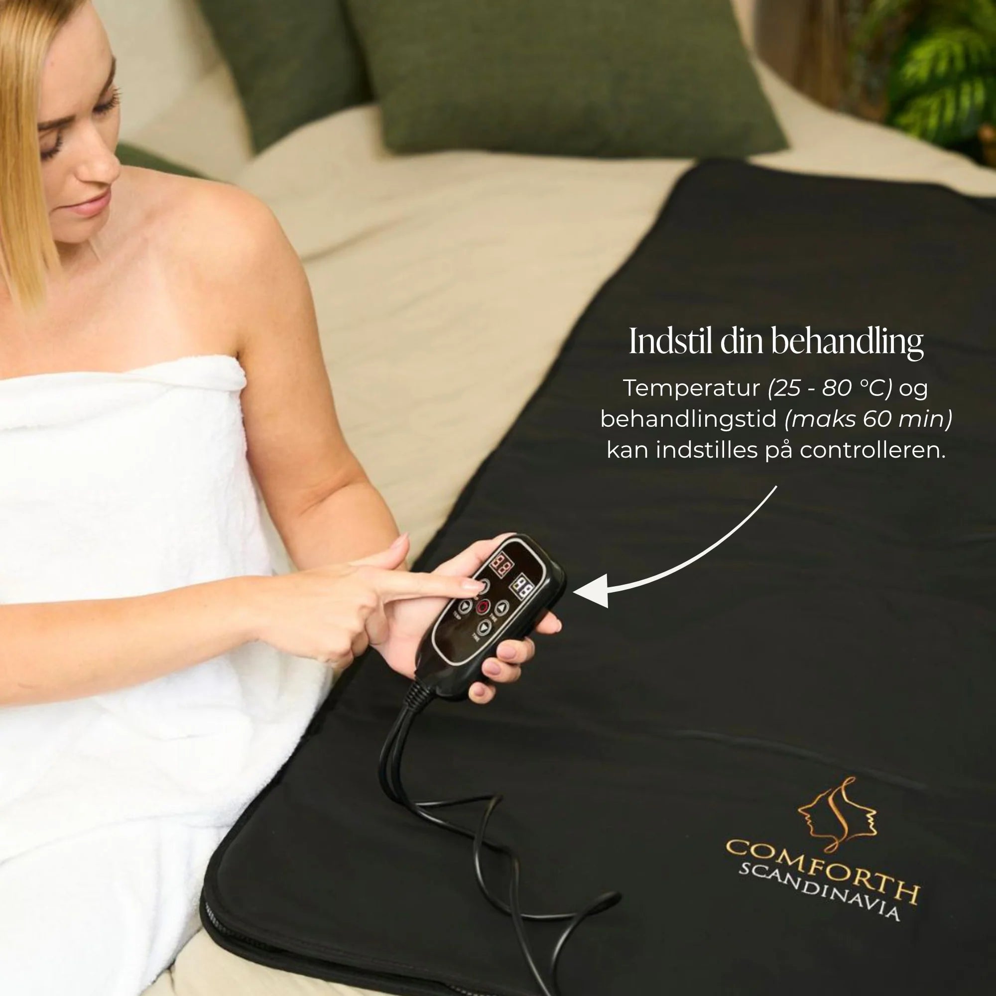 Comforth Infrarødt Luksus Saunatæppe