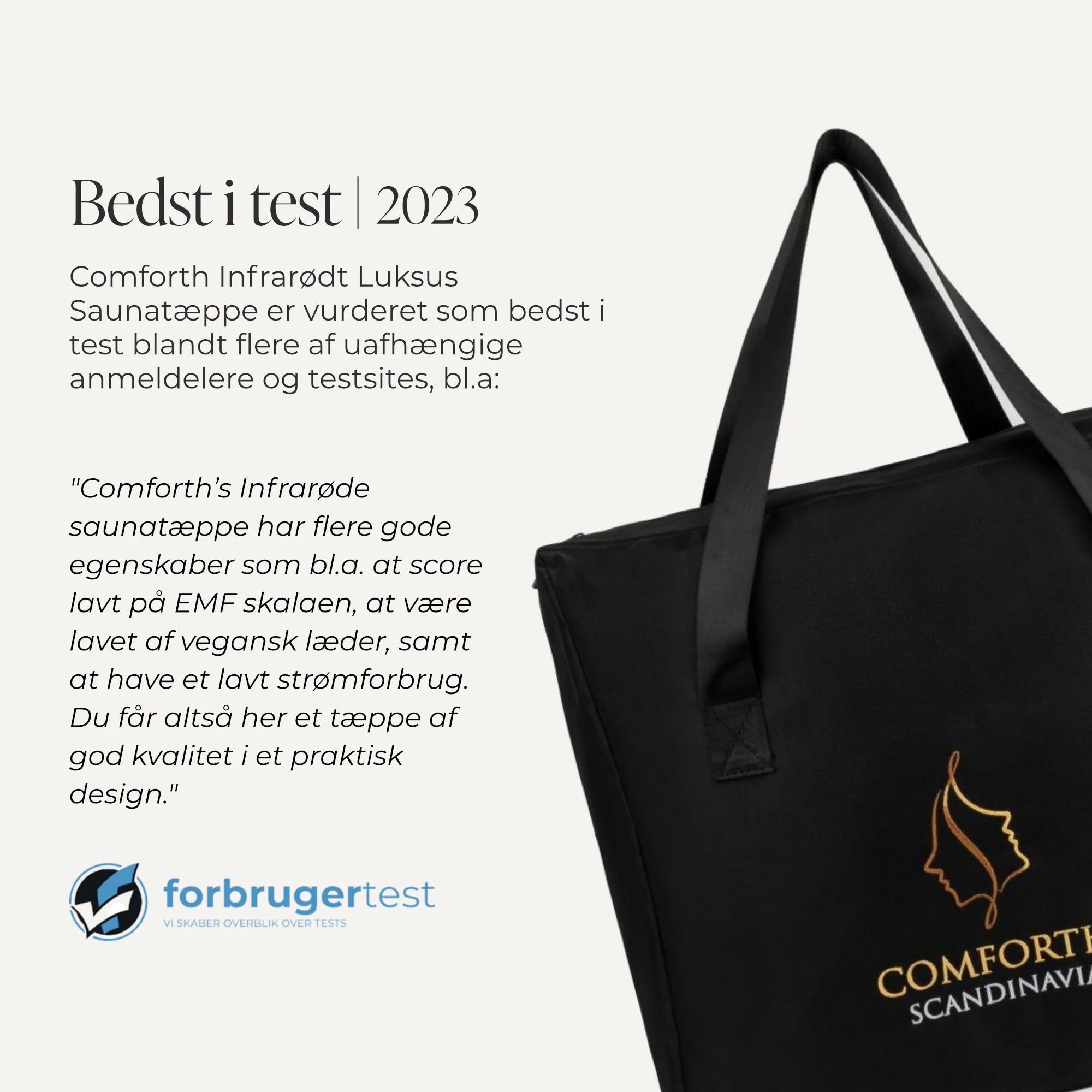 Comforth Infrarødt Luksus Saunatæppe