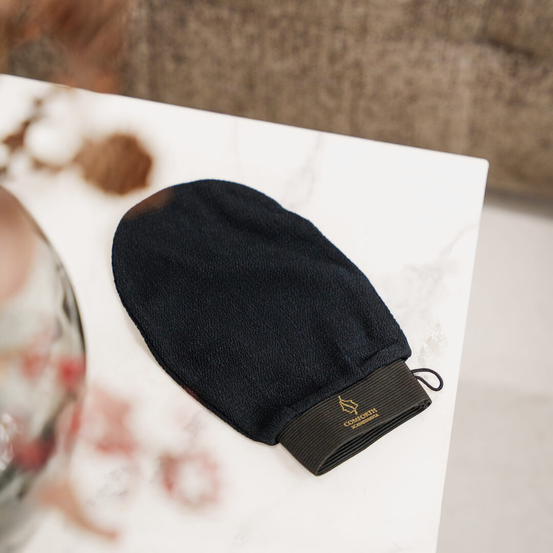 Comforth Glow Gloves - Eksfolierende Handske