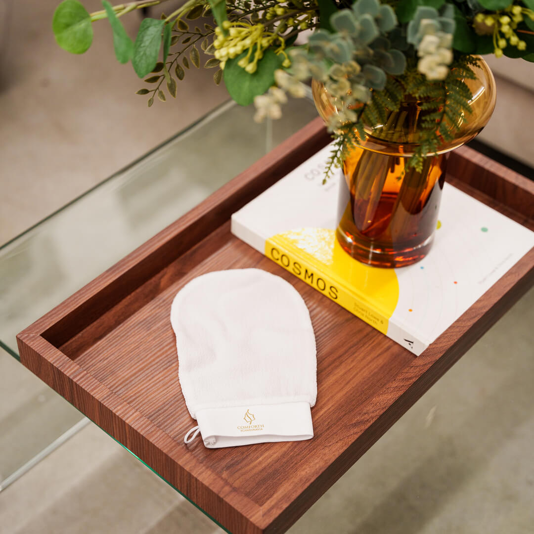 Comforth Glow Gloves - Eksfolierende Handske