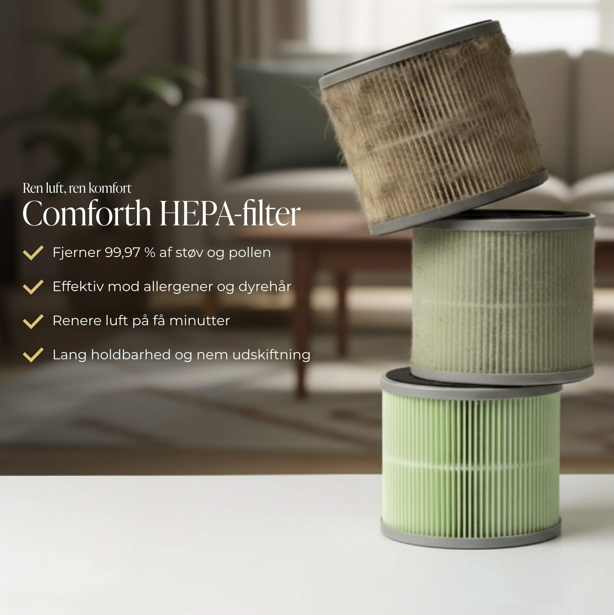 HEPA-filter til Comforth Air Purifier