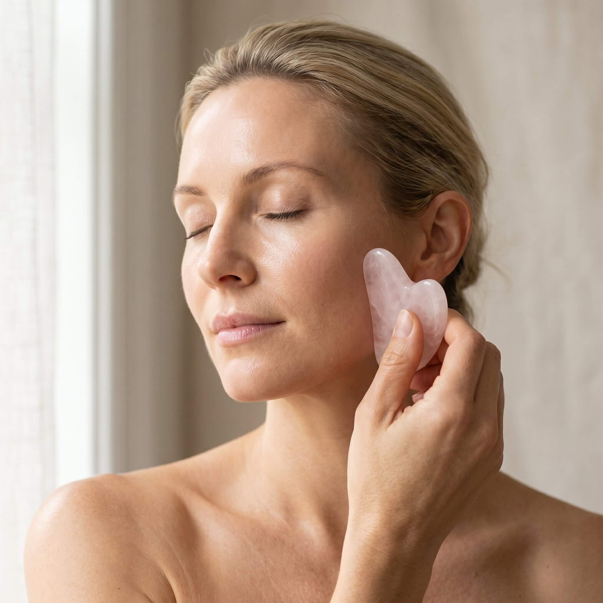 Gua Sha Sæt m. Ansigtsruller