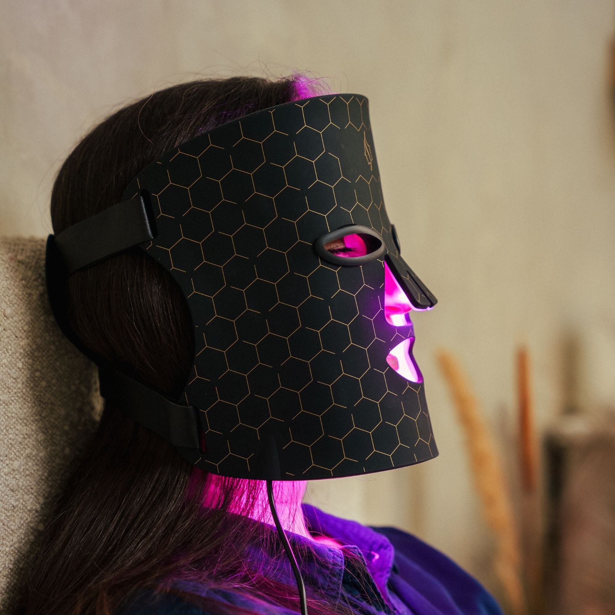 Comforth LED Mask - Kollagenstimulerende Maske m. Lysterapi