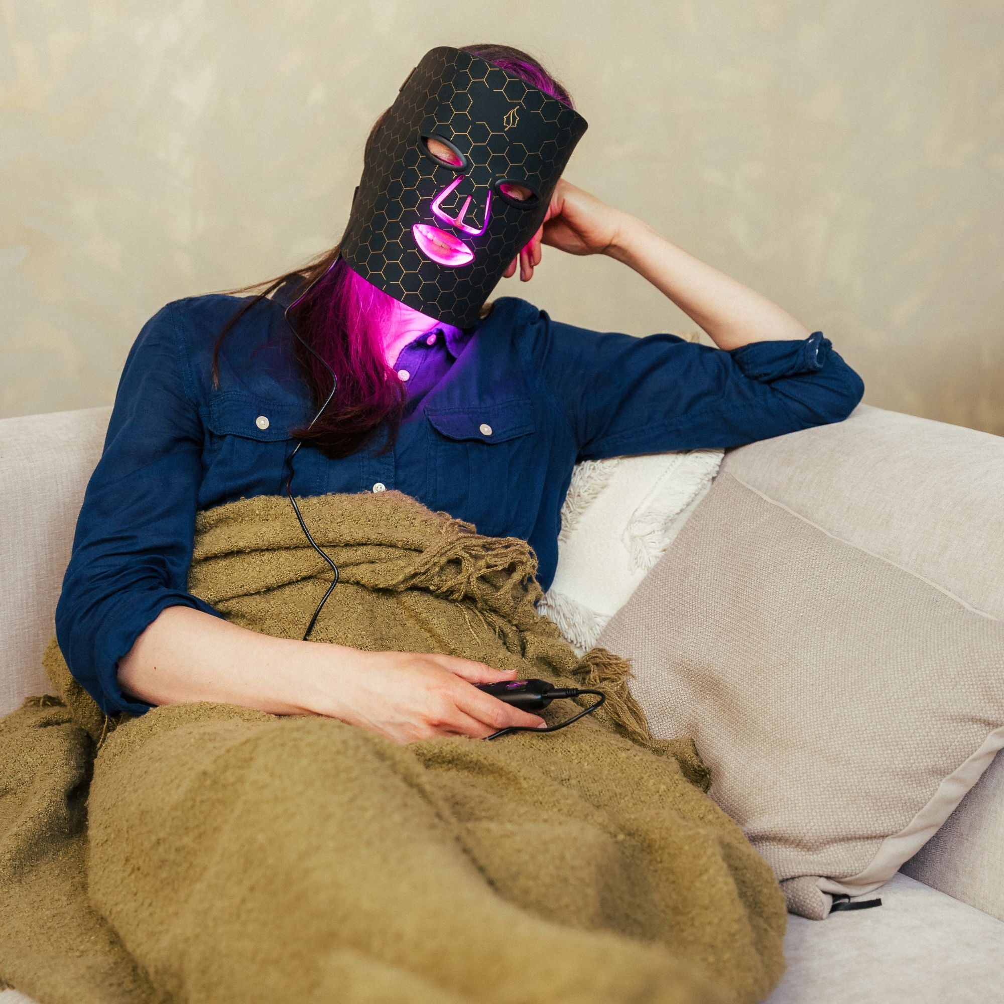 Comforth LED Mask - Kollagenstimulerende Maske m. Lysterapi