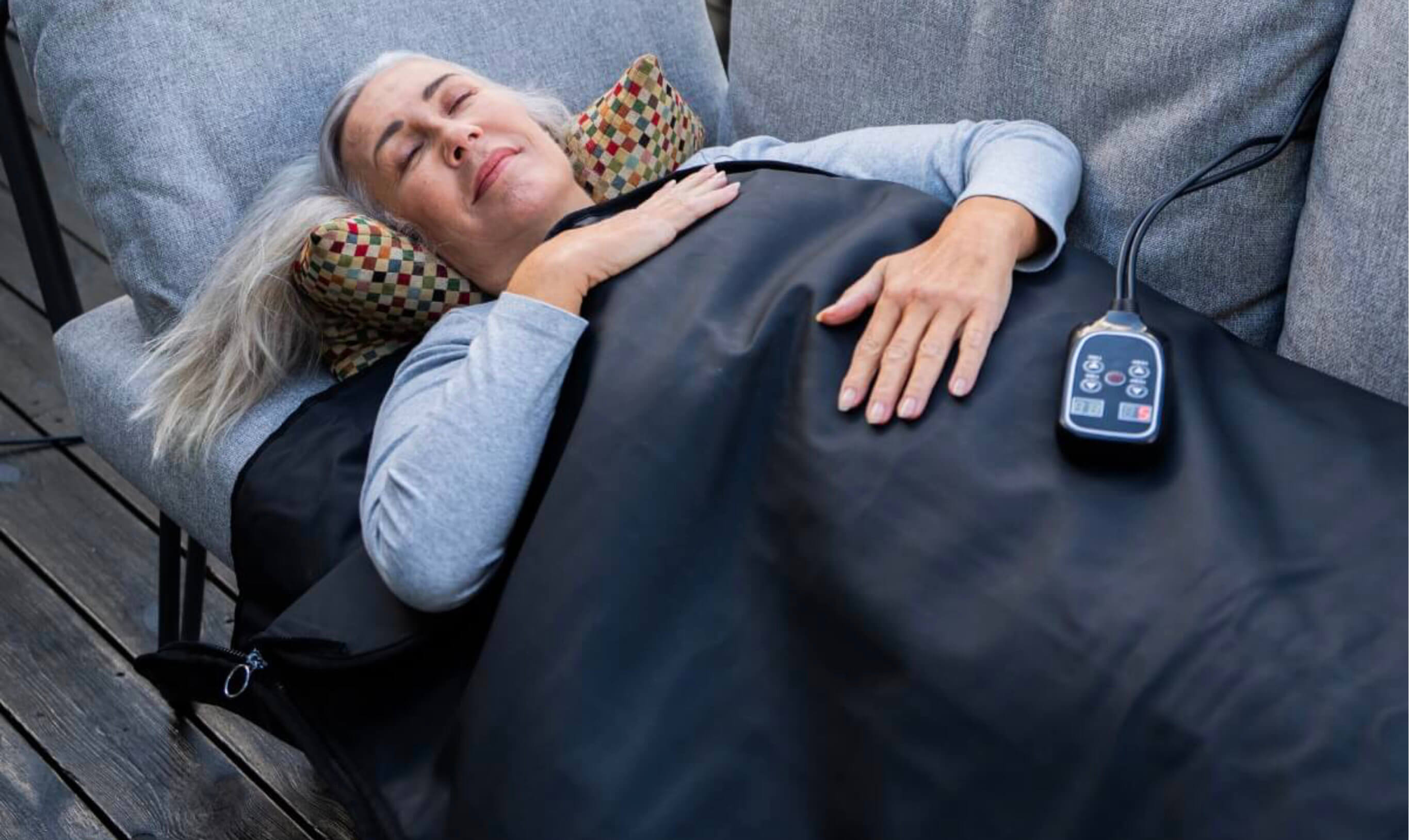 Luksus infrarødt saunatæppe