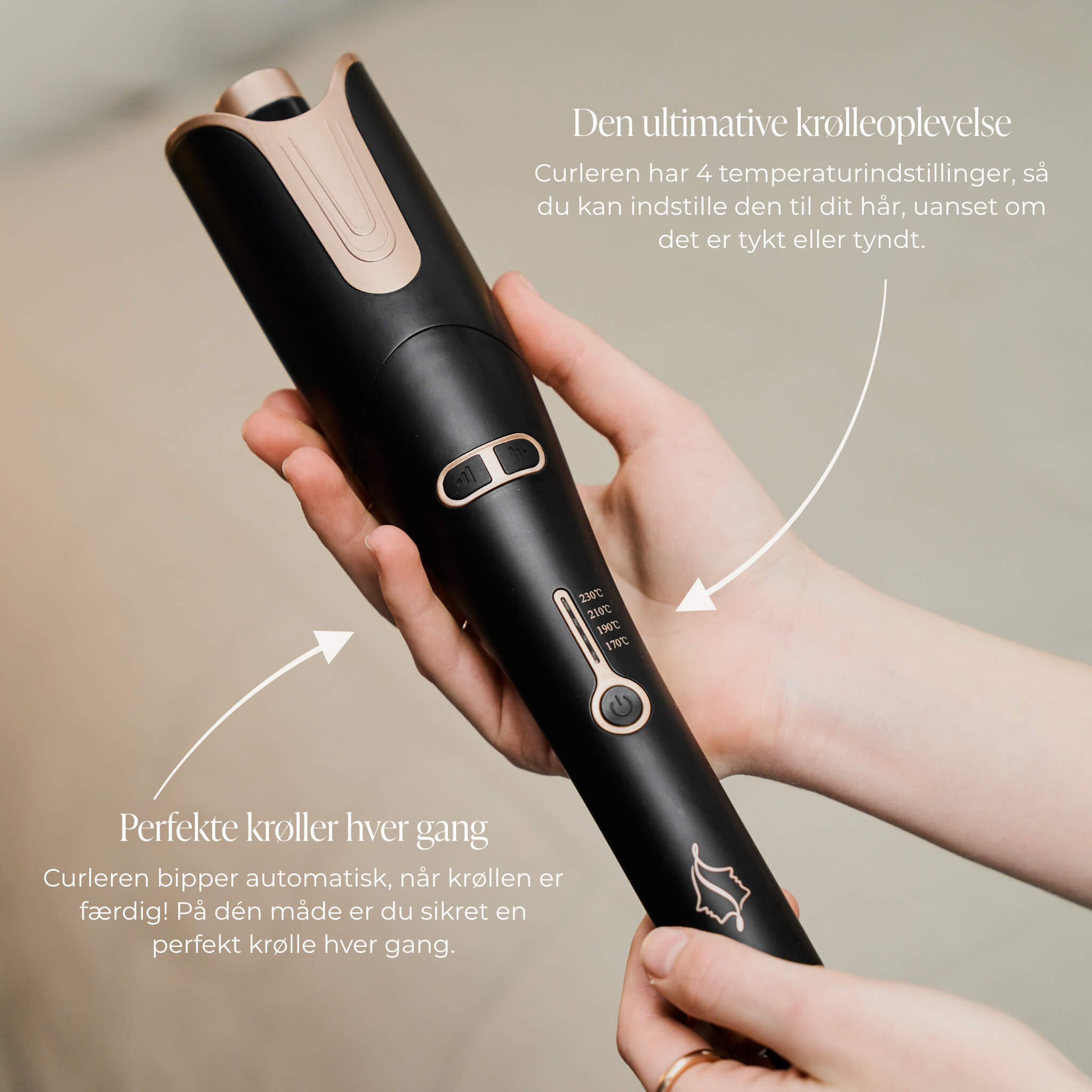 Comforth Curler - Automatisk Krøllejern